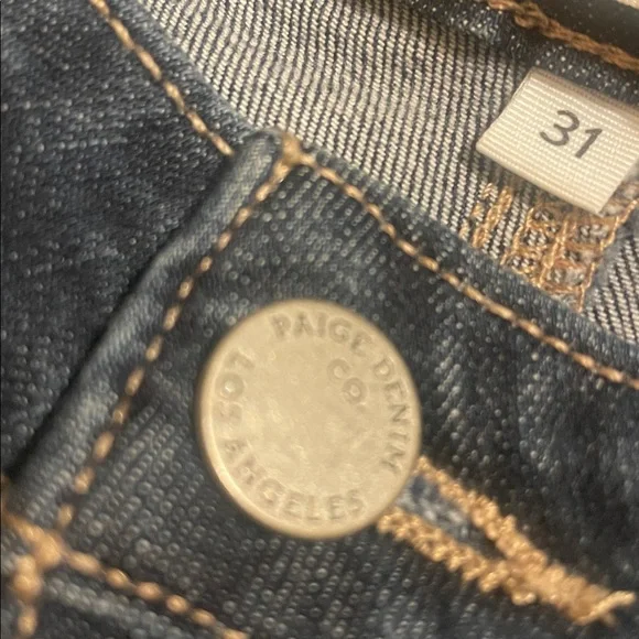 PAIGE bootcut jeans size 31 - Picture 8 of 9